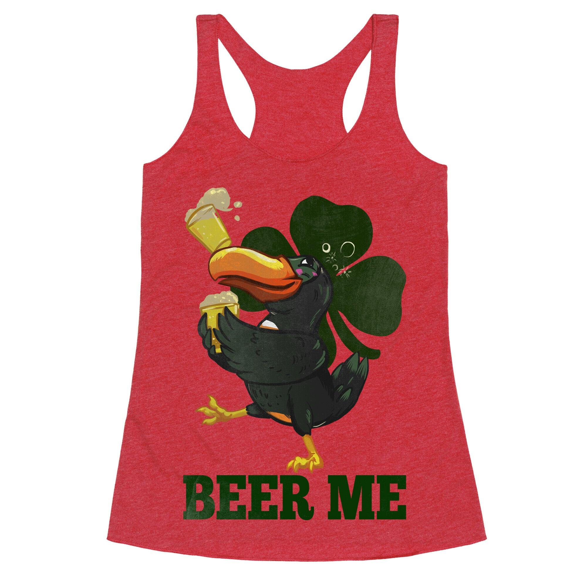 Toucan-Beer Me! Racerback Tank